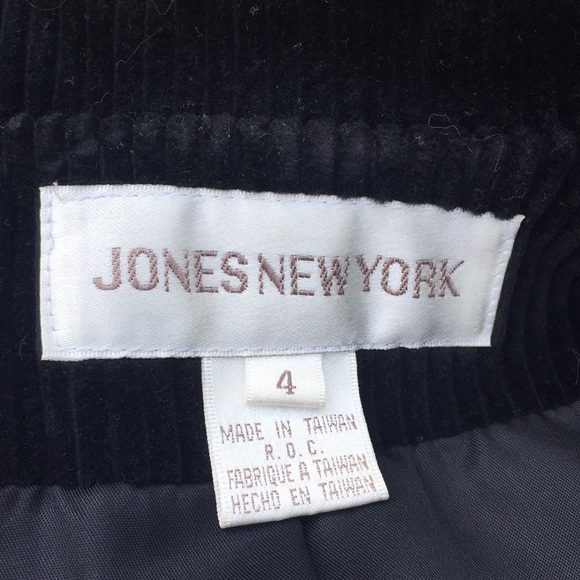 Vintage Jones New York black corduroy blazer - Picture 5 of 8